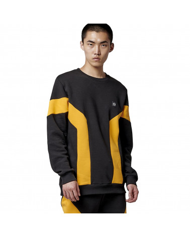 Dolly Noire Felpa Zink Ash Crewneck - Black