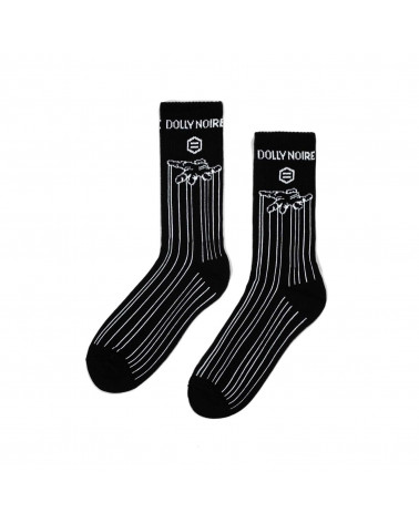 Dolly Noire Calze Control Black Socks