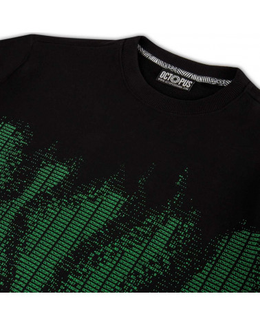 Octopus - Felpa Octopus Ascii Crewneck - Green/Black