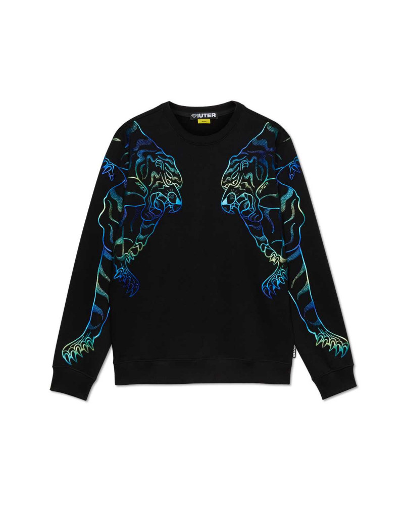 Iuter - Felpa Iuter Doble Nepal - Black