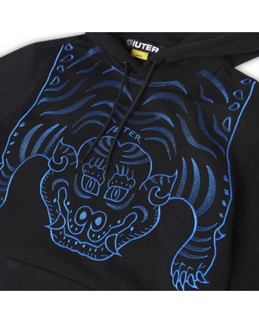 Iuter - Felpa Iuter Tibetan Hoodie - Black
