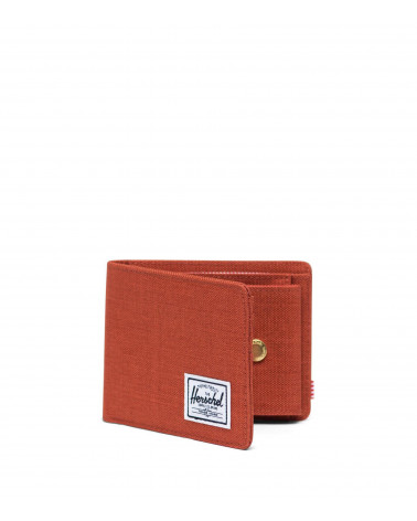 Herschel - Portafogli Roy Coin - Picante Crosshatch