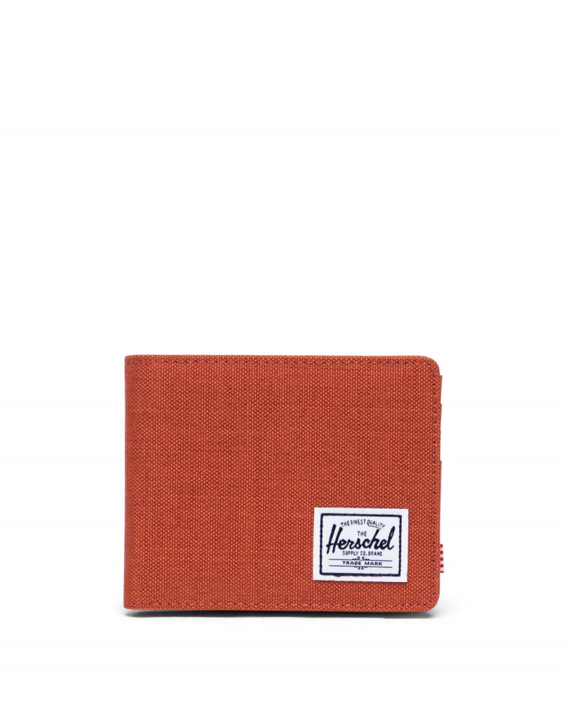 Herschel - Portafogli Roy Coin - Picante Crosshatch