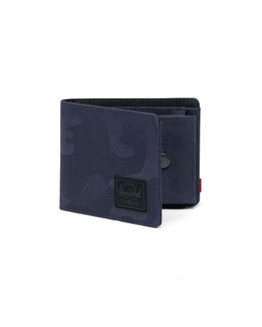 Herschel - Portafogli Roy Coin - Graphite Tonal