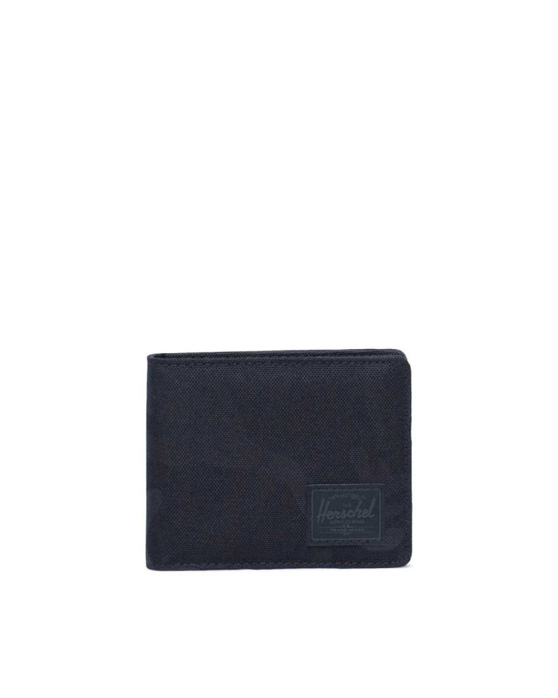 Herschel - Portafogli Roy Coin - Black Tonal