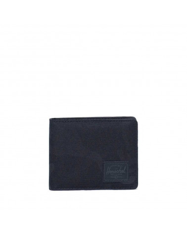 Herschel - Portafogli Roy Coin - Black Tonal