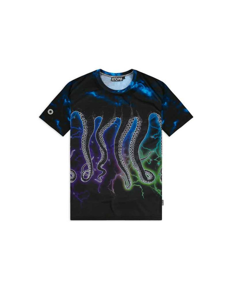 Octopus T-Shirt Thunder Tee - Black