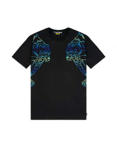 Iuter T-Shirt Double Nepal Tee - Black