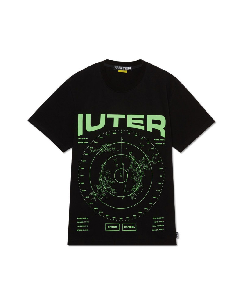 Iuter T-Shirt Radar Tee - Black