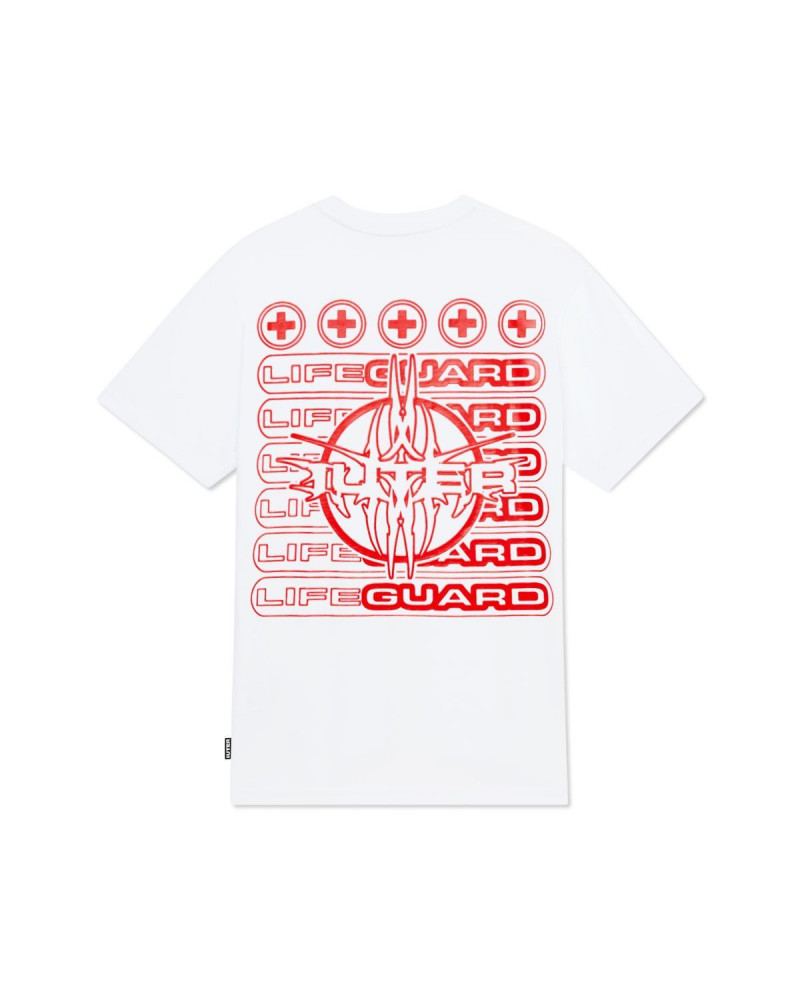 Iuter T-Shirt Life Guard Tee - White