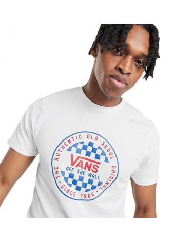 Vans T-Shirt OG Checker - White