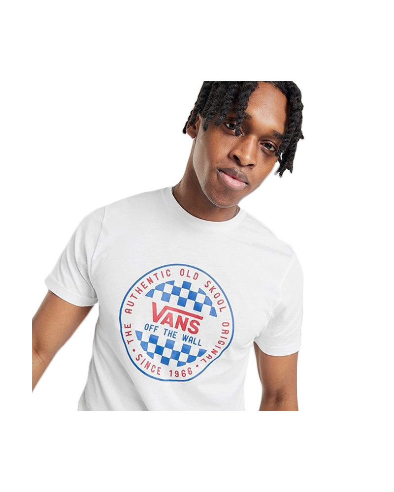 Vans T-Shirt OG Checker - White
