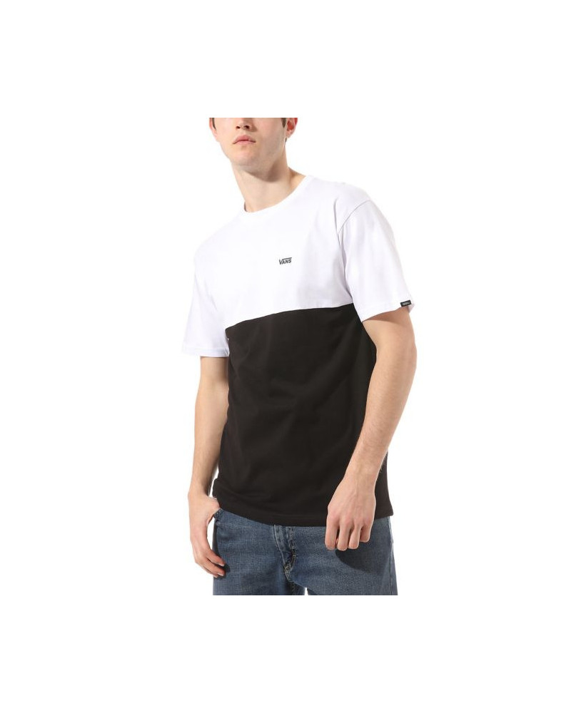 Vans T-Shirt Colorblock - Black/White