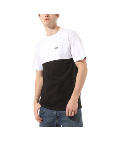 Vans T-Shirt Colorblock - Black/White