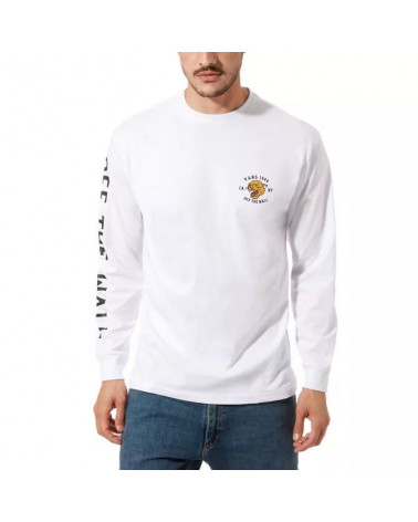 Vans T-Shirt Growler LS - White