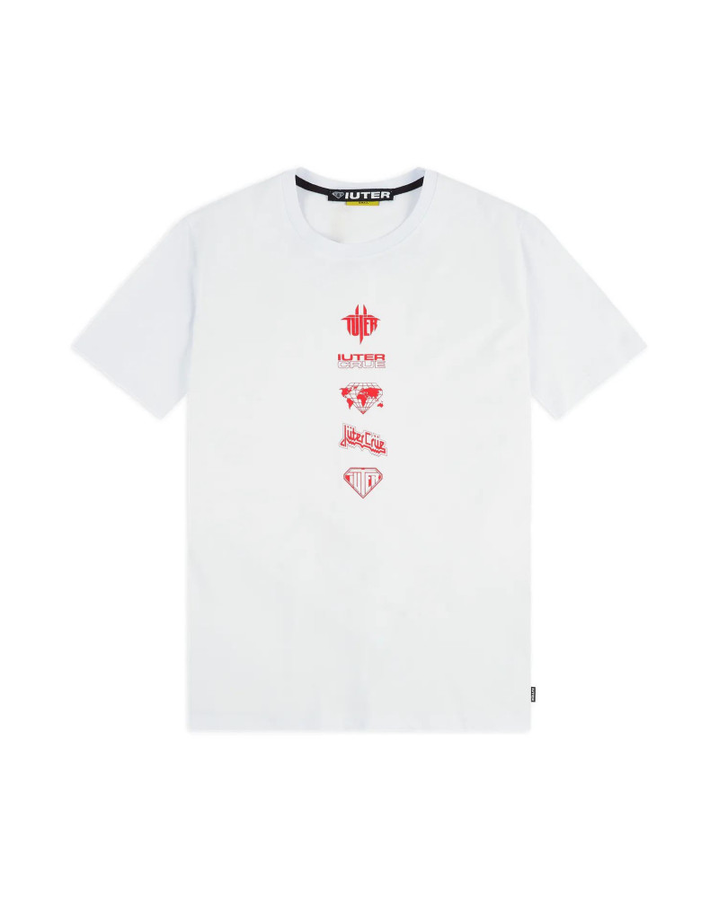 Iuter T-Shirt Horns 2.0 Tee - White