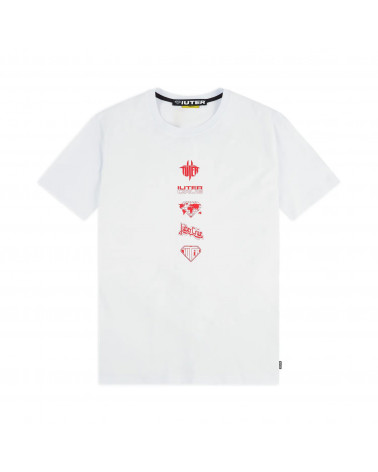Iuter T-Shirt Horns 2.0 Tee - White
