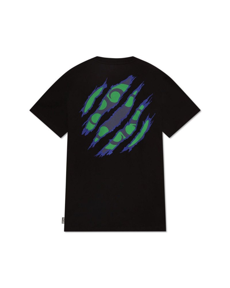 Octopus T-Shirt Ripper Logo Tee - Black