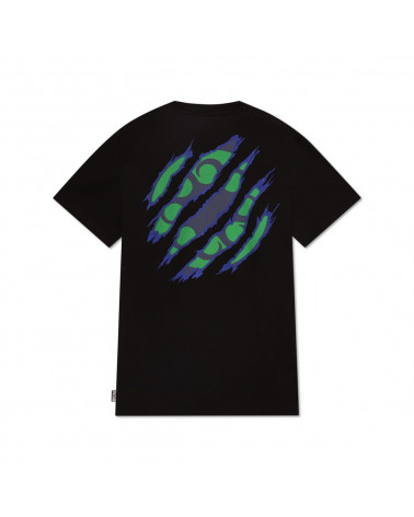 Octopus T-Shirt Ripper Logo Tee - Black