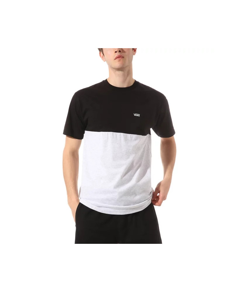 Vans T-Shirt Colorblock - Ash Heather/Black