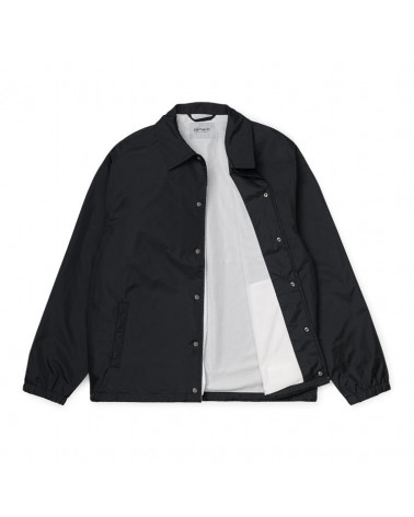 Carhartt Wip Giacca Carhartt Script Coach Jacket - Black/Wax