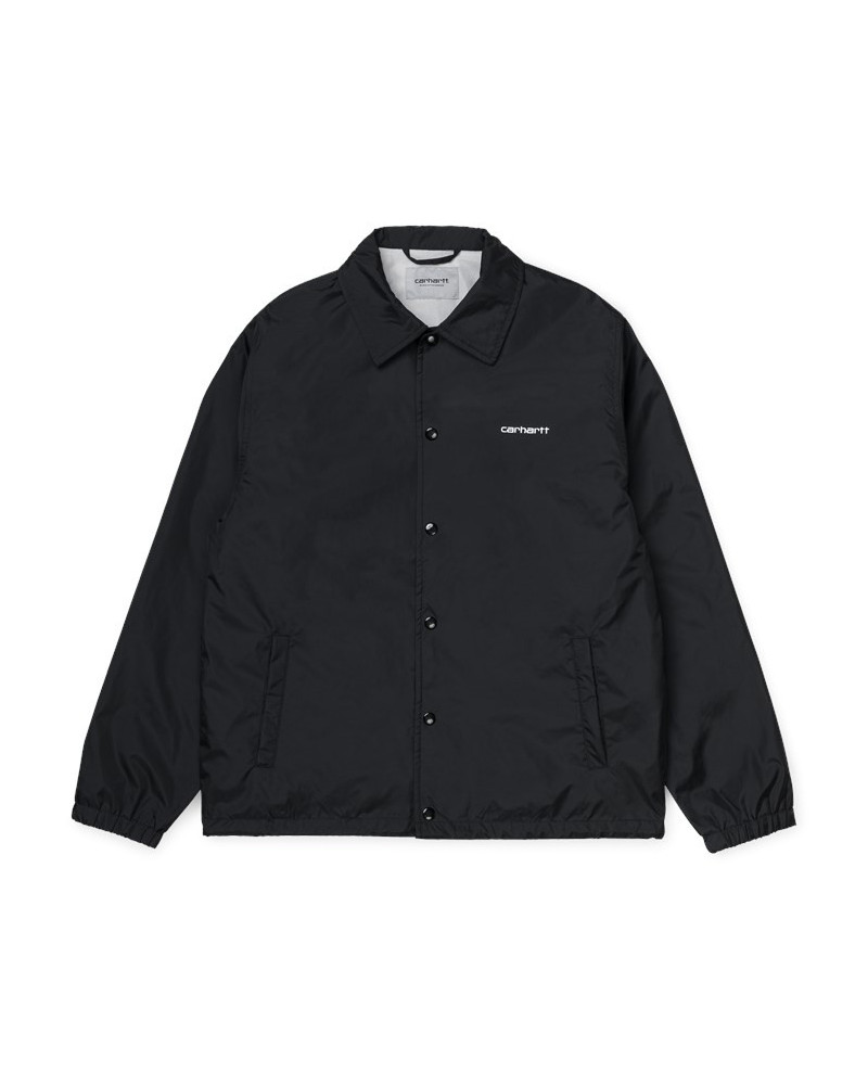 Carhartt Wip Giacca Carhartt Script Coach Jacket - Black/Wax