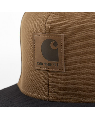 Carhartt Wip Cappello Logo Cap Bi Colored - Hamilton Brown/Black