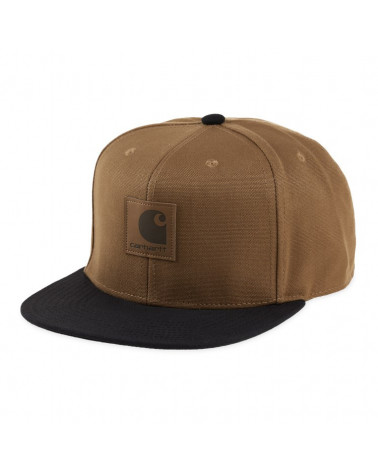 Carhartt Wip Cappello Logo Cap Bi Colored - Hamilton Brown/Black