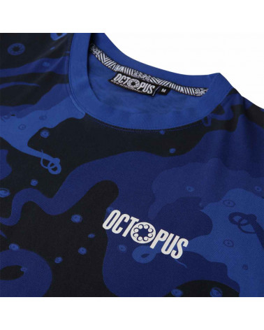 Octopus T-Shirt Camo Tee - Blue