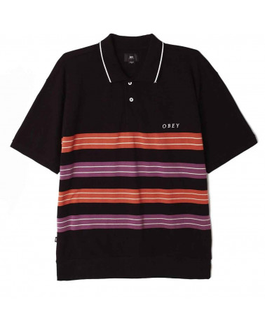 Obey Casa Polo - Black Multi