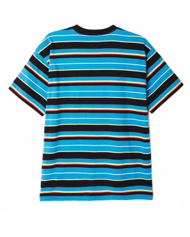 Obey Ideals Organic Dale T-Shirt - Blue Multi
