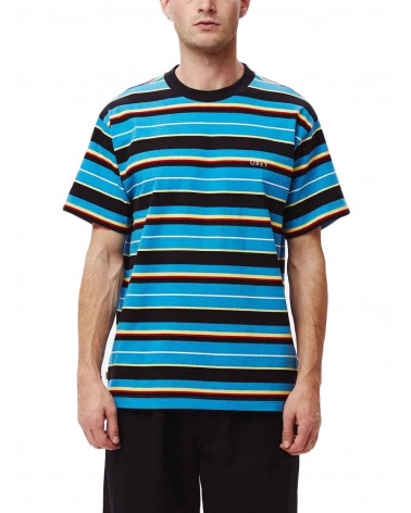 Obey Ideals Organic Dale T-Shirt - Blue Multi