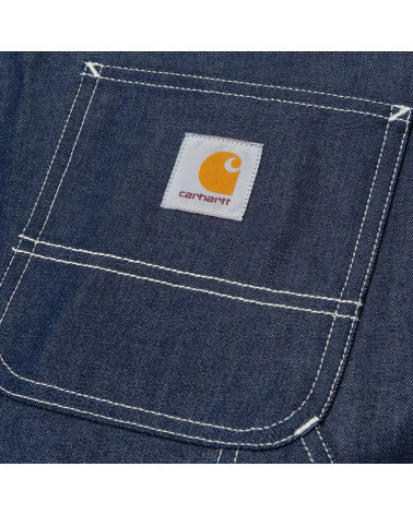 Carhartt Wip Pantaloncini Ruck Single Knee Short - Blue Rigid