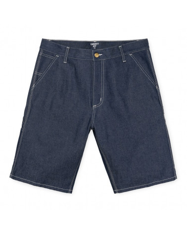 Carhartt Wip Pantaloncini Ruck Single Knee Short - Blue Rigid