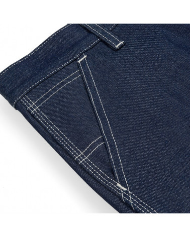 Carhartt Wip Pantaloncini Ruck Single Knee Short - Blue Rigid
