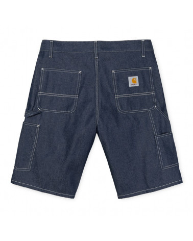 Carhartt Wip Pantaloncini Ruck Single Knee Short - Blue Rigid