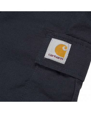 Carhartt Wip Pantaloncini Aviation Short - Dark Navy Rinsed