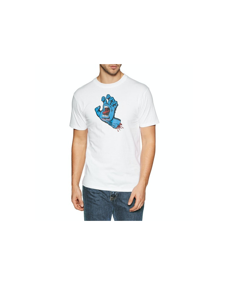 Santa Cruz Screaming Hand T-Shirt - White