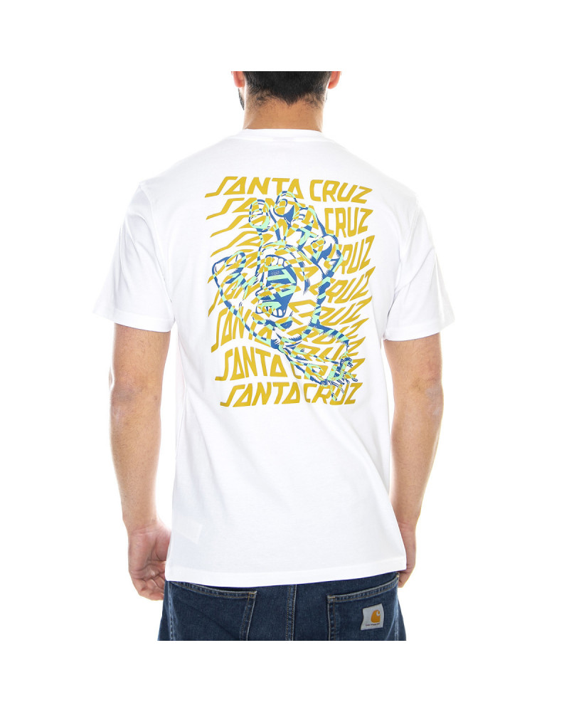 Santa Cruz Vortex Hand T-Shirt - White
