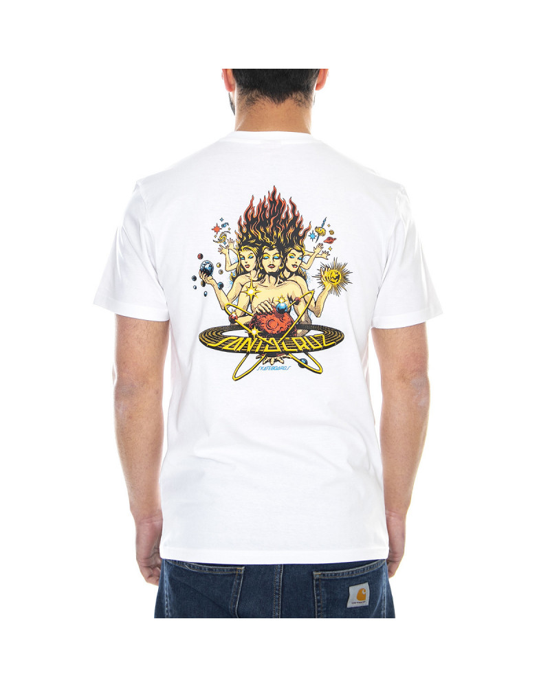Santa Cruz Cosmica T-Shirt - White