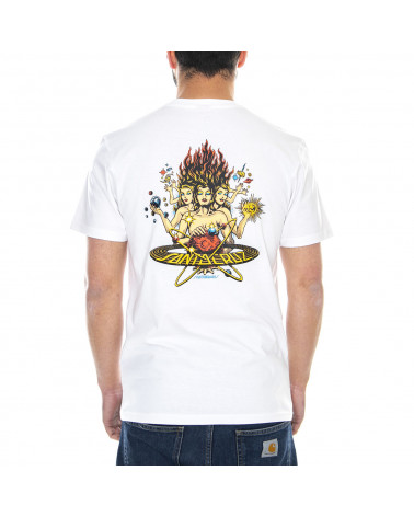 Santa Cruz Cosmica T-Shirt - White