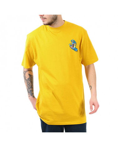 Santa Cruz Primary Hand T-Shirt - Mustard