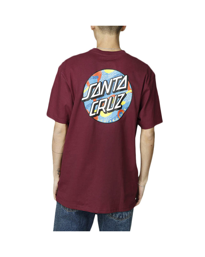 Santa Cruz Primary Dot T-Shirt - Wine