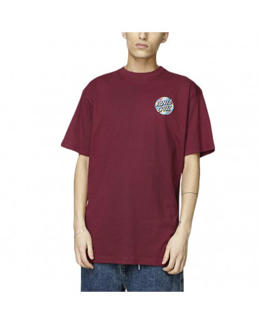Santa Cruz Primary Dot T-Shirt - Wine