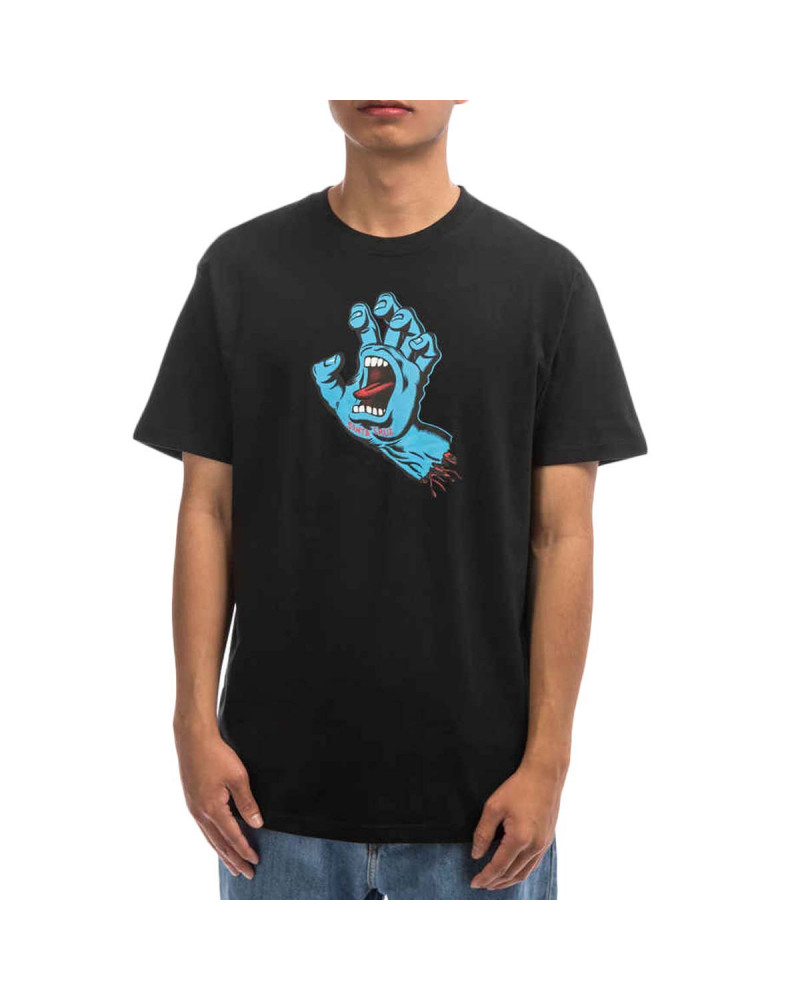Santa Cruz Screaming Hand T-Shirt - Black