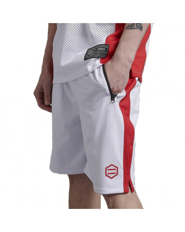 Dolly Noire Pantaloncini Ray Active Shorts - White/Red