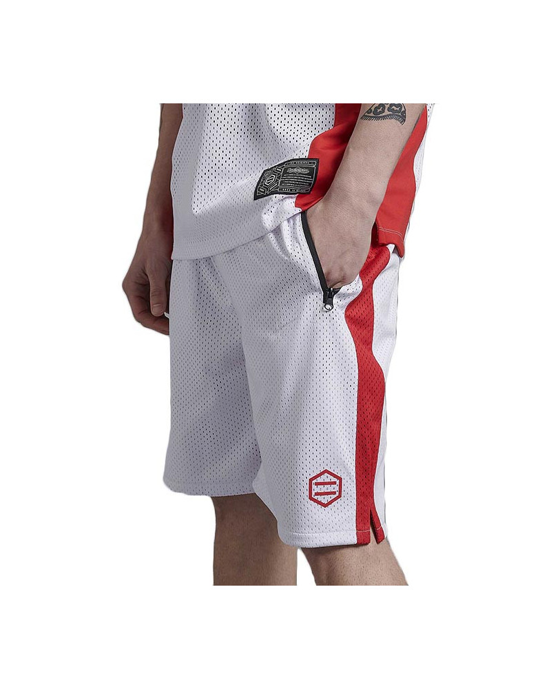 Dolly Noire Pantaloncini Ray Active Shorts - White/Red