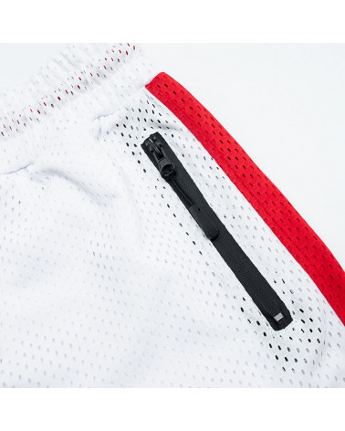 Dolly Noire Pantaloncini Ray Active Shorts - White/Red