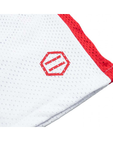 Dolly Noire Pantaloncini Ray Active Shorts - White/Red