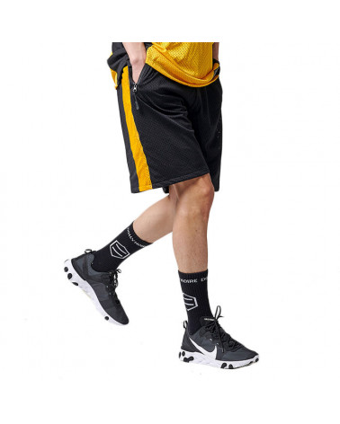 Dolly Noire Pantaloncini Dust Active Shorts - Black/Yellow